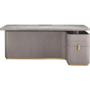 As Shown: Sterling with Polished Calacatta Gold Marble