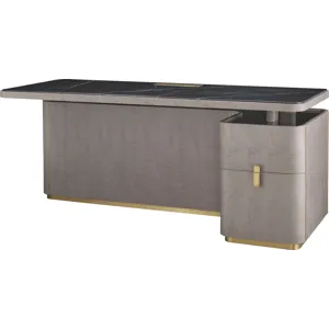 As Shown: Sterling with Polished Nero Marquina Marble