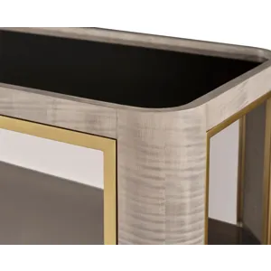 As Shown: Sterling with Natural Bronze