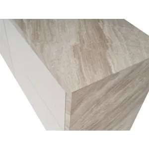 As Shown: Oyster with Lena Grey Marble