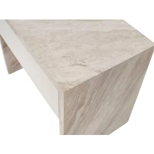 As Shown: Oyster with Lena Grey Marble