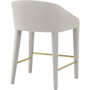 As Shown: fabric 23-220, Natural Bronze hardware