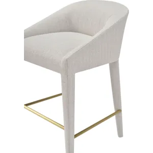As Shown: fabric 23-220, Natural Bronze hardware