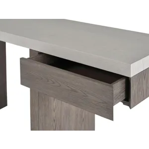 As Shown: Oyster top, Madeira base