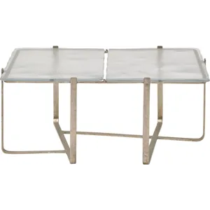 As Shown: Cast Murano glass top, Luna Bronze base