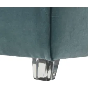 As Shown: fabric 23-207, welt fabric 23-208, Acrylic feet