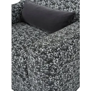 As Shown: fabric 23-213, pillow fabric 23-209, white stitching