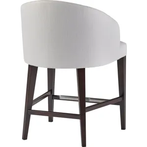 As Shown: fabric 23-130, Chocolate Mink finish, Brushed Stainless Steel kickplate