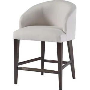 As Shown: fabric 23-130, Chocolate Mink finish, Brushed Antique Bronze kickplate