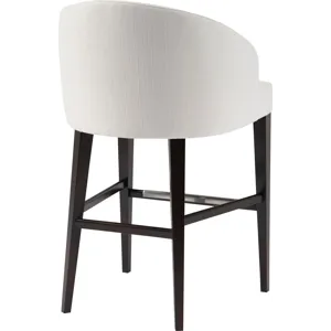 As Shown: fabric 23-130, Chocolate Mink finish, Brushed Stainless Steel kickplate