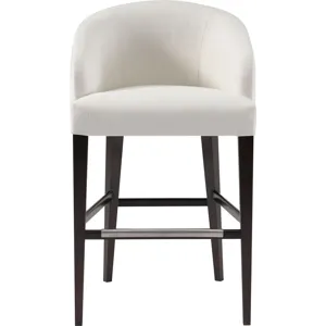 As Shown: fabric 23-130, Chocolate Mink finish, Brushed Stainless Steel kickplate