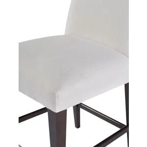 As Shown: fabric 23-130, Chocolate Mink finish, Brushed Antique Bronze kickplate