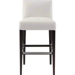 As Shown: fabric 23-130, Chocolate Mink finish, Brushed Stainless Steel kickplate