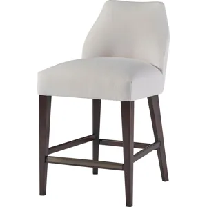 As Shown: fabric 23-130, Chocolate Mink finish, Brushed Antique Bronze kickplate