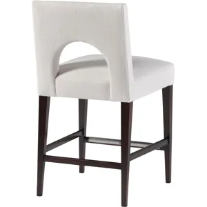 As Shown: fabric 23-130, Chocolate Mink finish, Brushed Stainless Steel kickplate