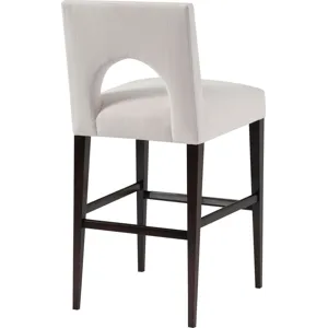 As Shown: fabric 23-130, Chocolate Mink finish, Brushed Stainless Steel kickplate