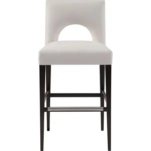 As Shown: fabric 23-130, Chocolate Mink finish, Brushed Stainless Steel kickplate