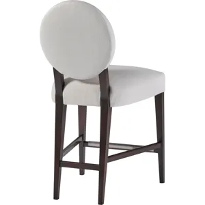 As Shown: fabric 23-130, Chocolate Mink finish, Brushed Stainless Steel kickplate