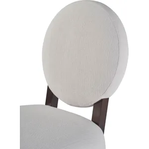 As Shown: fabric 23-130, Chocolate Mink finish, Brushed Antique Bronze kickplate