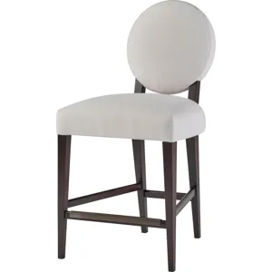 As Shown: fabric 23-130, Chocolate Mink finish, Brushed Antique Bronze kickplate