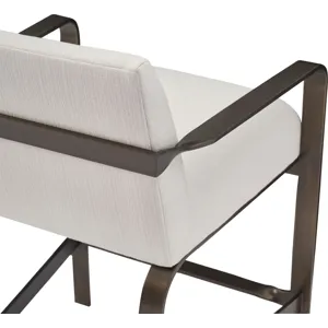 As Shown: fabric 23-130, Brushed Antique Bronze frame