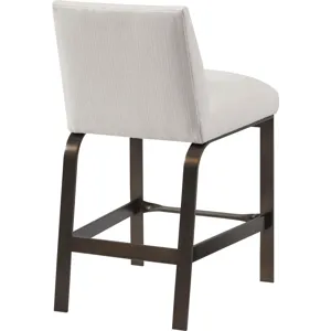 As Shown: fabric 23-130, Brushed Antique Bronze frame