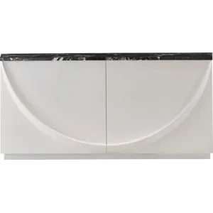 Orlando Diaz-Azcuy Half Moon Console Table