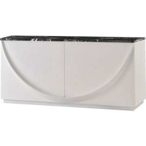 Orlando Diaz-Azcuy Half Moon Console Table