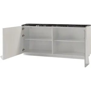 Orlando Diaz-Azcuy Half Moon Console Table