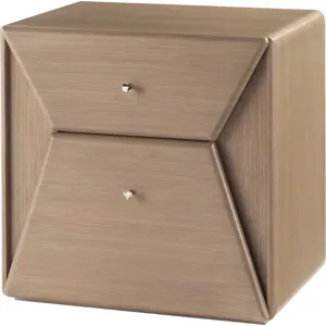 As Shown: Venetia finish with Nickel Plated Brass hardware