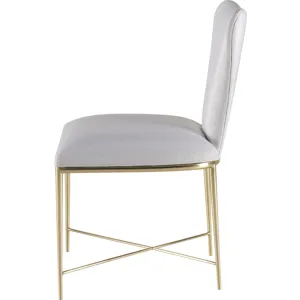 As Shown: 24-287 fabric, Pure Brass