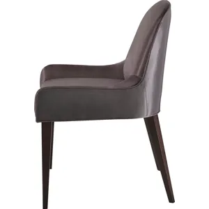 As Shown: 24-284 fabric, Carob finish
