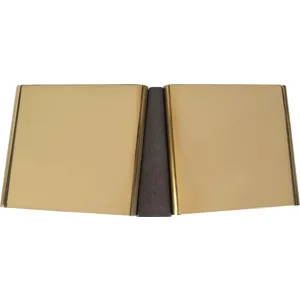 As Shown: Brunet with Pure Brass