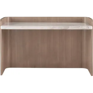 As Shown: Venetia with Polished Hena White Marble