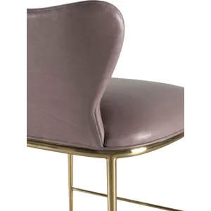 As Shown: L2401 leather, Pure Brass