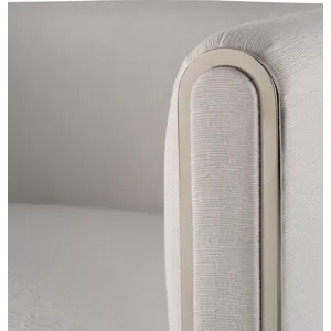 As Shown: 24-287 fabric, Nickel Plated Brass finish