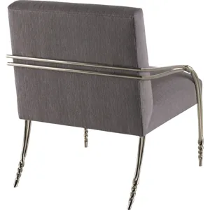 As Shown: 24-288 fabric, Nickel Plated Brass