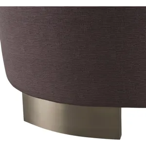 As Shown: 24-289 fabric, Nickel Plated Brass