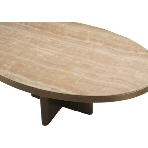 As Shown: Honed Honey Onyx with Warm Bronze