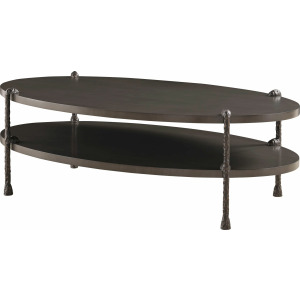 Susan Ferrier Crete Oval Cocktail Table