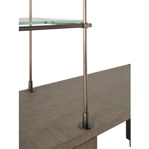 As Shown: Smolder finish, Hraun hardware, Haze accent metal, Magma base