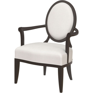 Baker Reserve Oval X Back Lounge Chair