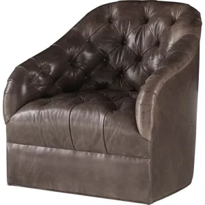 Baker Originals Manchester Swivel Lounge Chair
