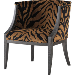 Baker Originals Niles Lounge Chair - Oak