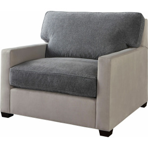 Bespoke Seating Bespoke Chair and a Half with Weltless Track Arm