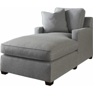 Bespoke Seating Bespoke Chaise with Weltless T Arm