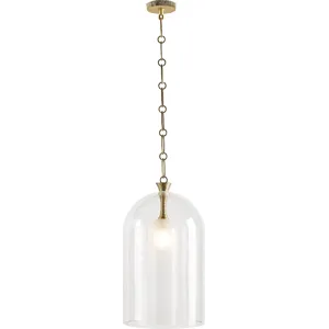 Thomas Pheasant Murano Bell Pendant