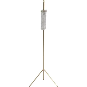 As Shown: Cast Murano Glass with Cast Brass