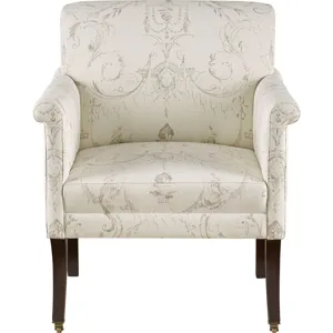 As Shown: fabric 46-300 (no longer available), Caviar finish