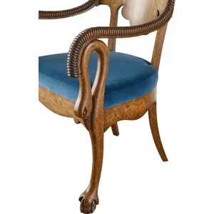 As Shown: fabric 85-534, Honey finish